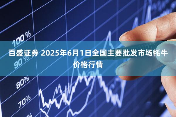 百盛证券 2025年6月1日全国主要批发市场牦牛价格行情