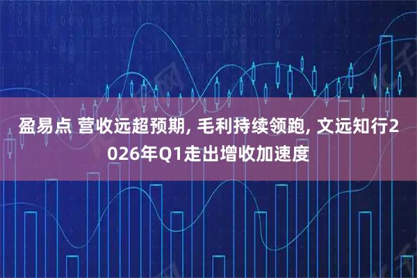 盈易点 营收远超预期, 毛利持续领跑, 文远知行2026年Q1走出增收加速度